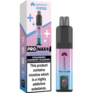 Hayati Pro Max Plus 6000 Prefilled Pod Kit - 20mg | Strawberry Raspberry Blueberry